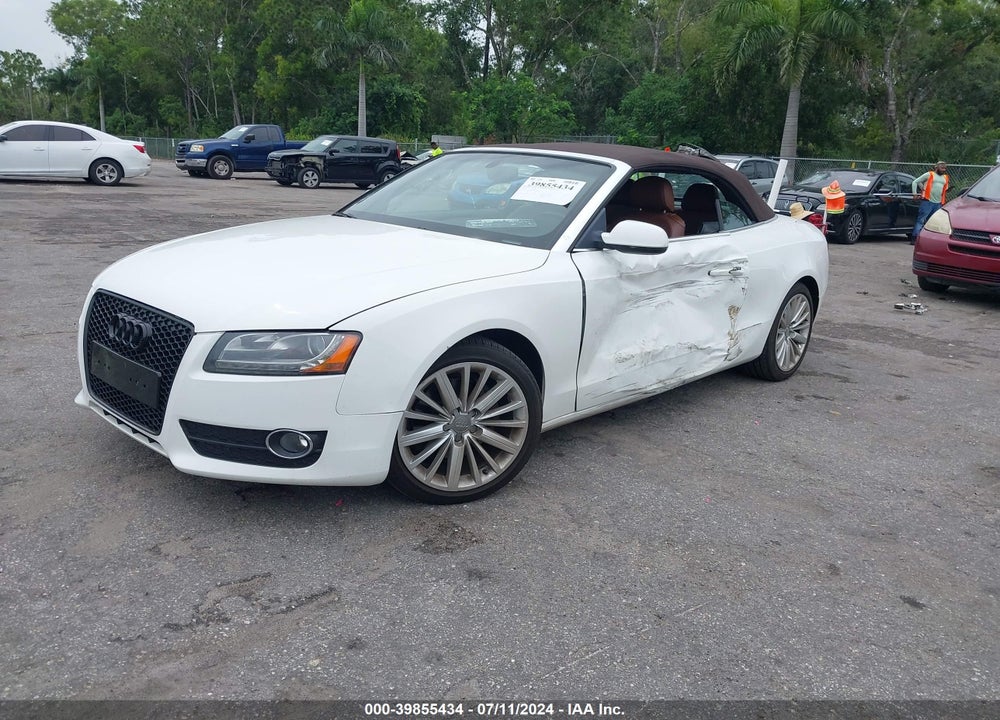 2011 AUDI A5 2.0T PREMIUM VIN: WAULFAFH8BN007280