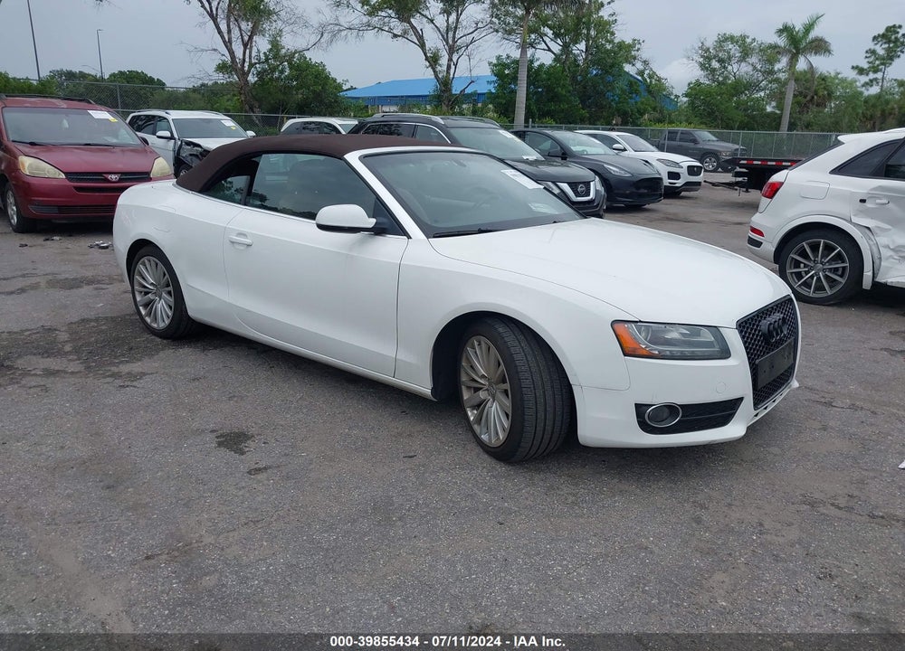 2011 AUDI A5 2.0T PREMIUM VIN: WAULFAFH8BN007280