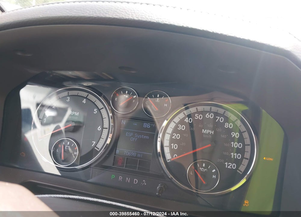 2009 DODGE RAM 1500 LARAMIE VIN: 1D3HV13T69S743335