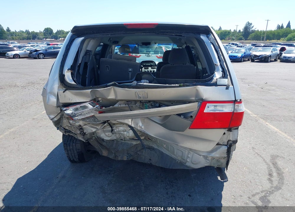 2007 HONDA ODYSSEY LX VIN: 5FNRL38287B038674
