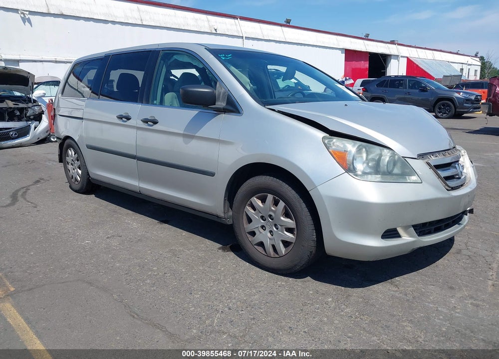 2007 HONDA ODYSSEY LX VIN: 5FNRL38287B038674