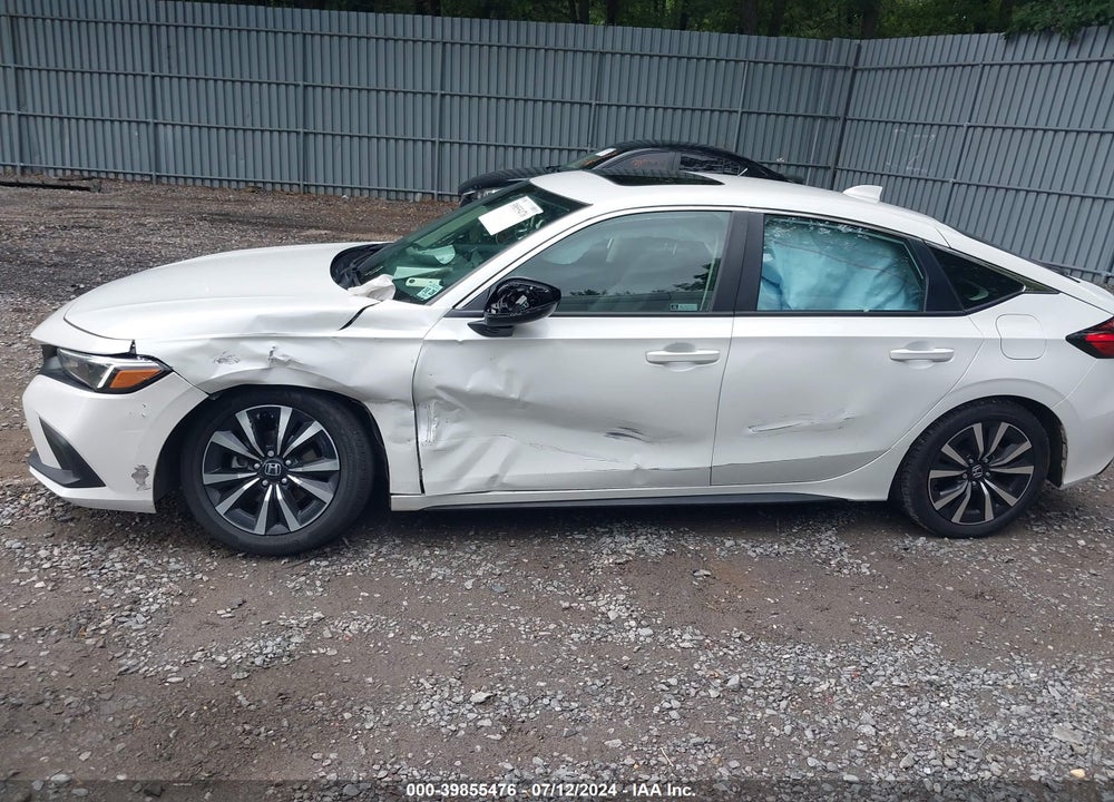 2023 HONDA CIVIC EX-L /EX-L W/O BSI VIN: 19XFL1H77PE018084