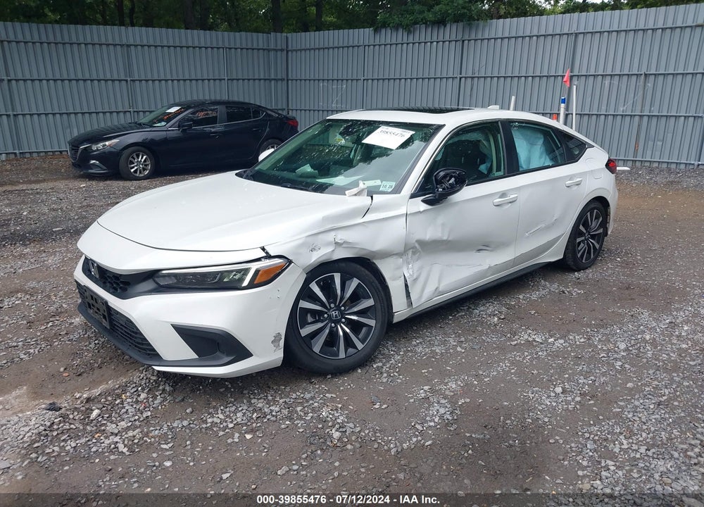 2023 HONDA CIVIC EX-L /EX-L W/O BSI VIN: 19XFL1H77PE018084