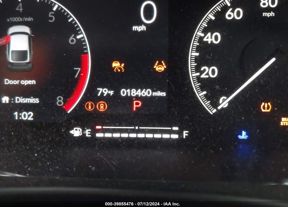 2023 HONDA CIVIC EX-L /EX-L W/O BSI VIN: 19XFL1H77PE018084