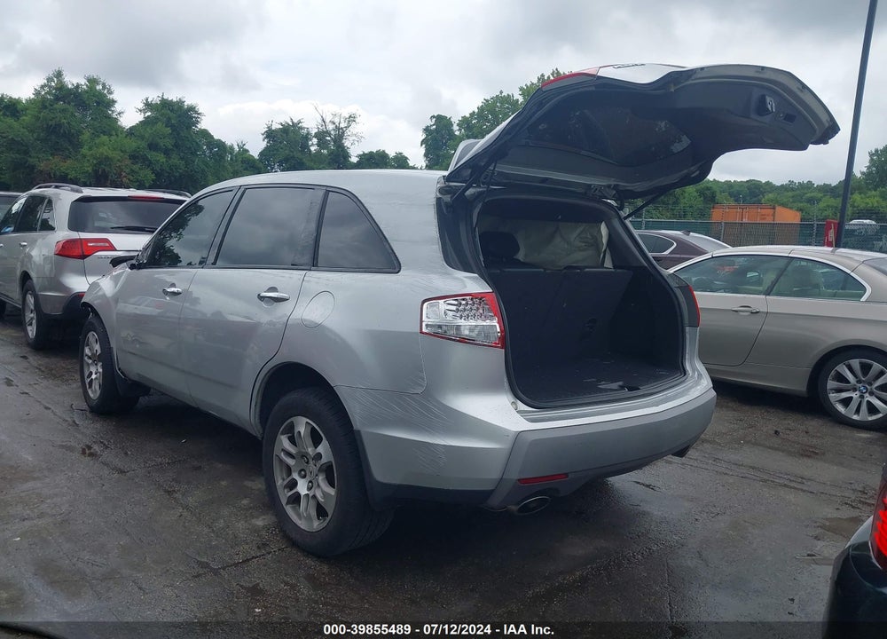 2007 ACURA MDX TECHNOLOGY PACKAGE VIN: 2HNYD28487H539380