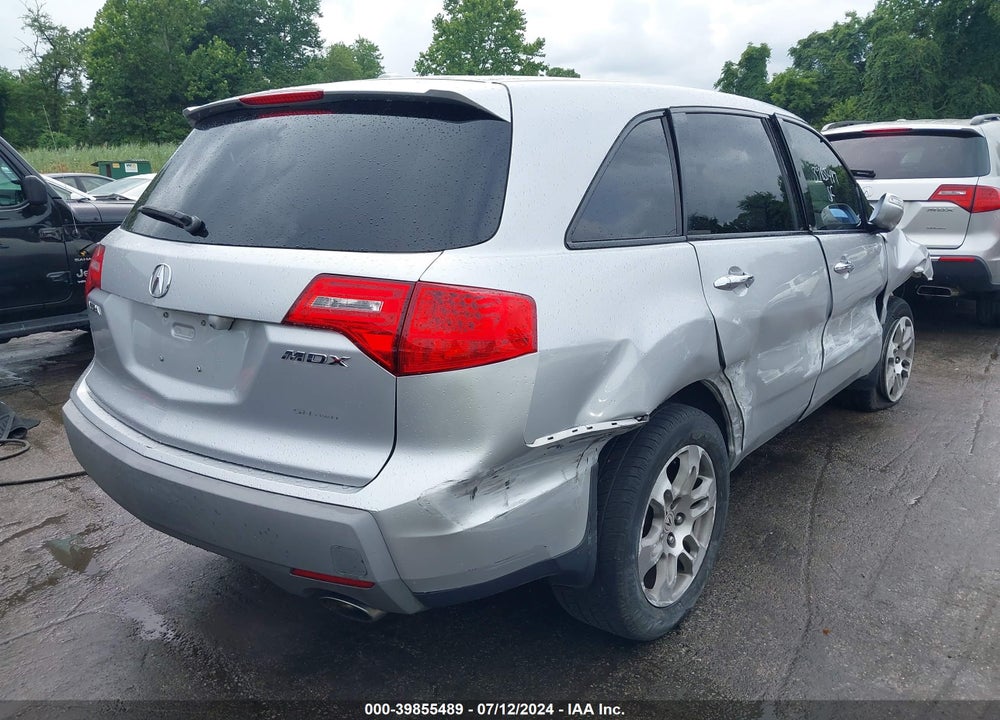2007 ACURA MDX TECHNOLOGY PACKAGE VIN: 2HNYD28487H539380