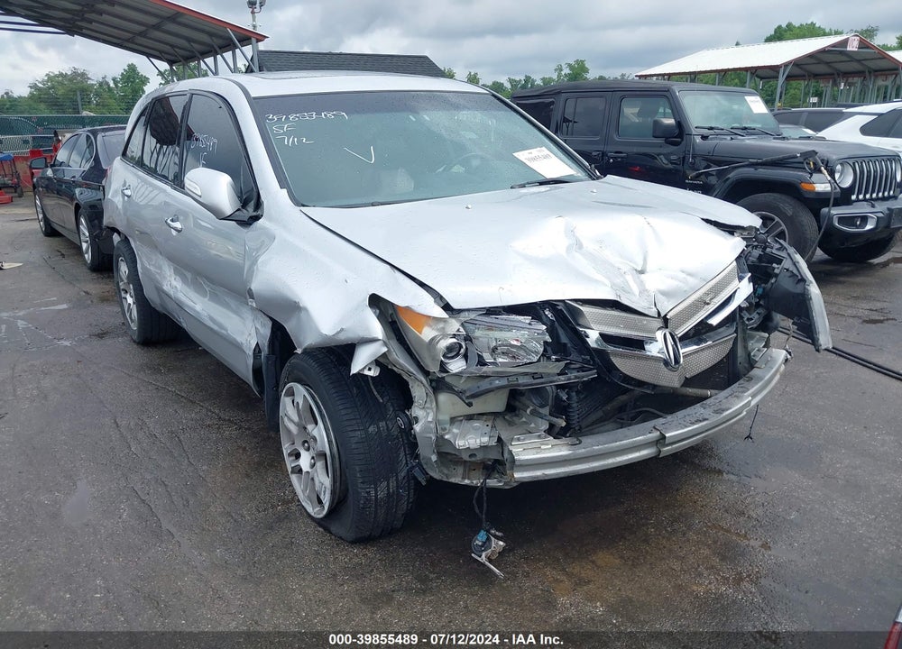 2007 ACURA MDX TECHNOLOGY PACKAGE VIN: 2HNYD28487H539380