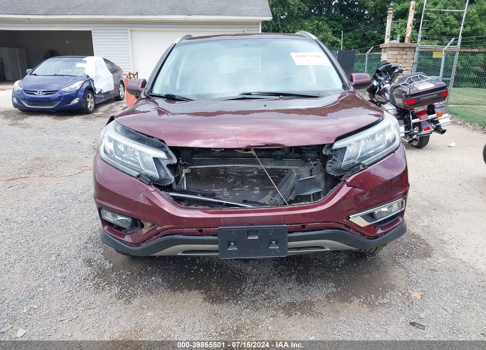 2015 HONDA CR-V EX-L VIN: 5J6RM4H79FL054483