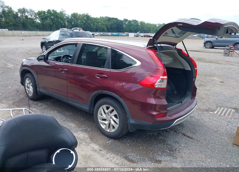 2015 HONDA CR-V EX-L VIN: 5J6RM4H79FL054483