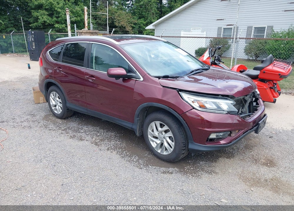 2015 HONDA CR-V EX-L VIN: 5J6RM4H79FL054483