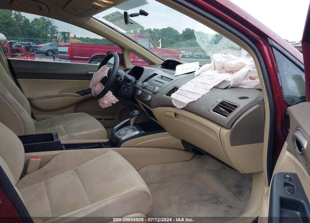 2008 HONDA CIVIC LX VIN: 1HGFA16548L056860