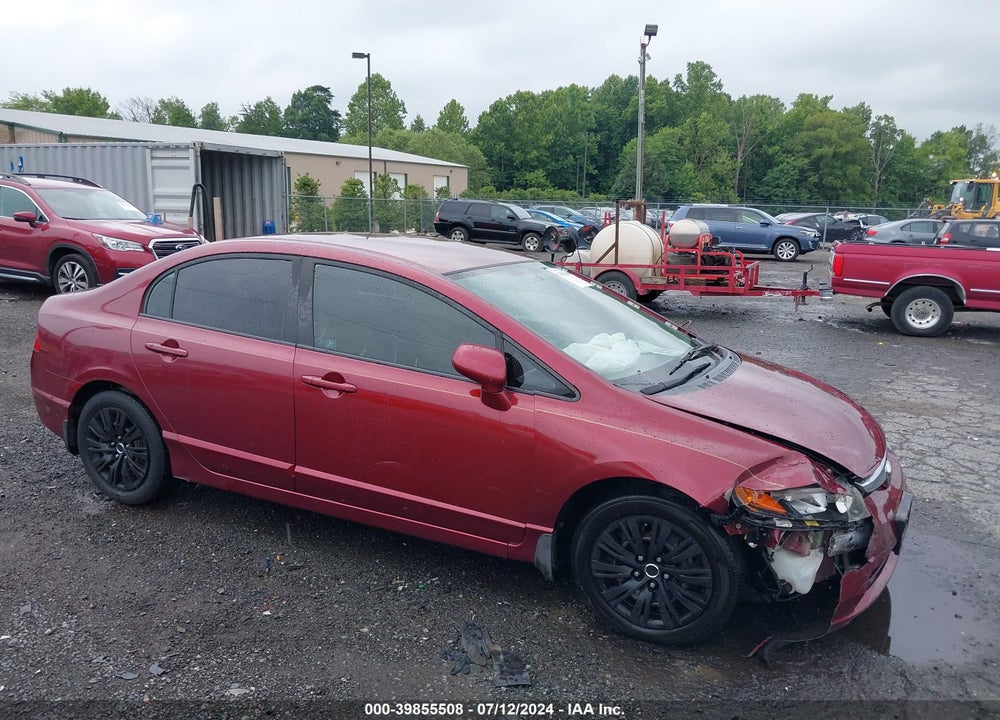 2008 HONDA CIVIC LX VIN: 1HGFA16548L056860