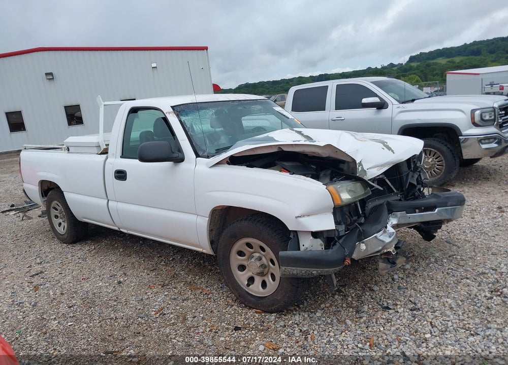 2005 CHEVROLET SILVERADO 1500 WORK TRUCK VIN: 1GCEC14V05Z316980