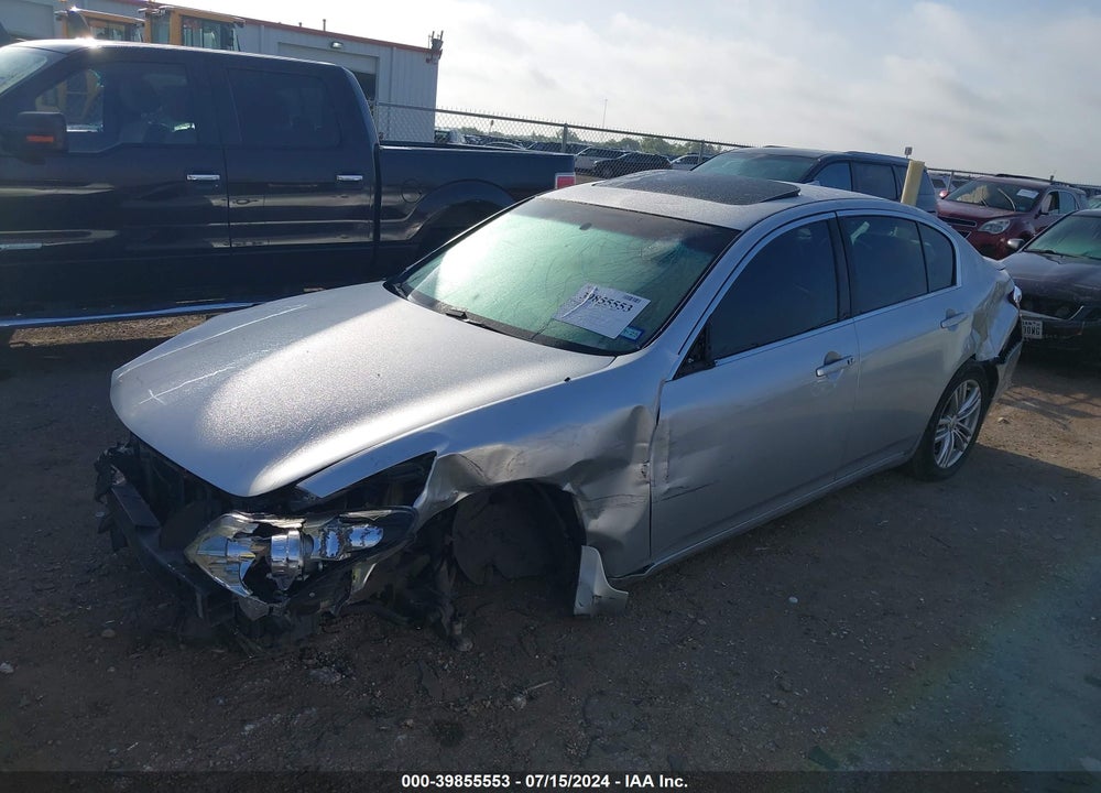 2011 INFINITI G37 JOURNEY VIN: JN1CV6AP8BM509829