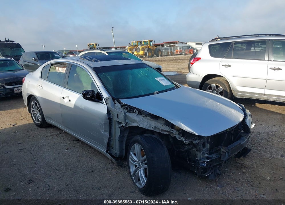 2011 INFINITI G37 JOURNEY VIN: JN1CV6AP8BM509829