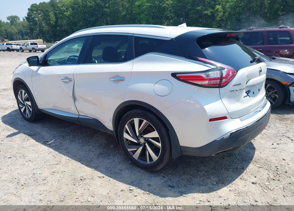 2015 NISSAN MURANO VIN: 5N1AZ2MH9FN241407