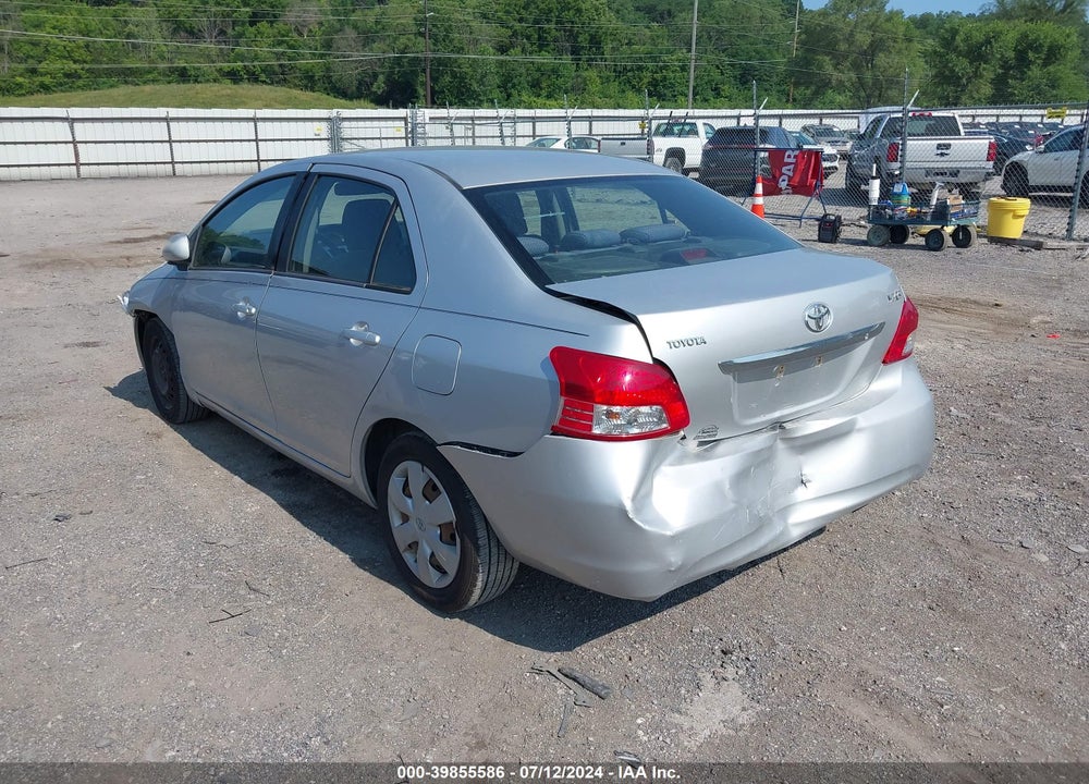 2007 TOYOTA YARIS VIN: JTDBT923871055893