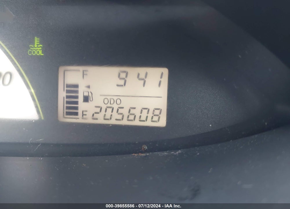 2007 TOYOTA YARIS VIN: JTDBT923871055893