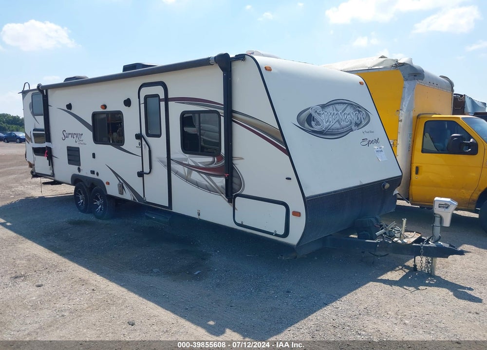 2013 FOREST RIVER TRAILER VIN: 4X4TSVD25DL022297