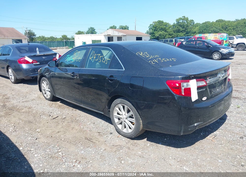 2012 TOYOTA CAMRY XLE VIN: 4T4BF1FK8CR216991
