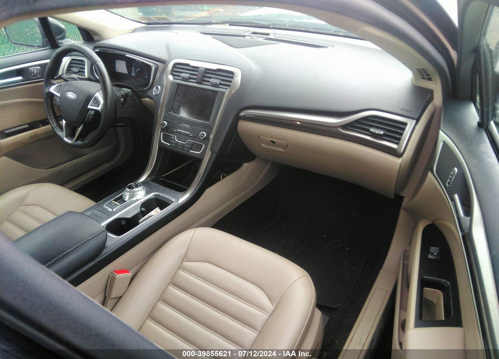 2019 FORD FUSION SEL VIN: 3FA6P0CDXKR255963