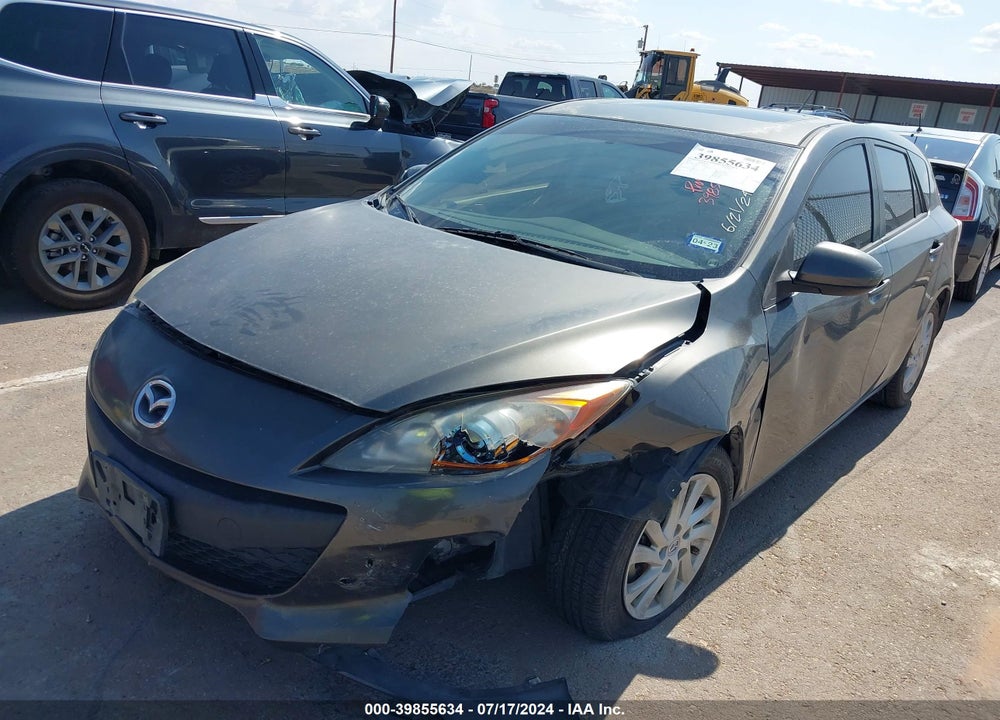 2012 MAZDA 3 I GRAND TOURING VIN: JM1BL1M74C1594572