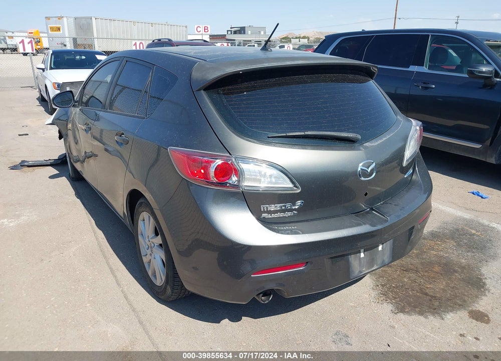 2012 MAZDA 3 I GRAND TOURING VIN: JM1BL1M74C1594572