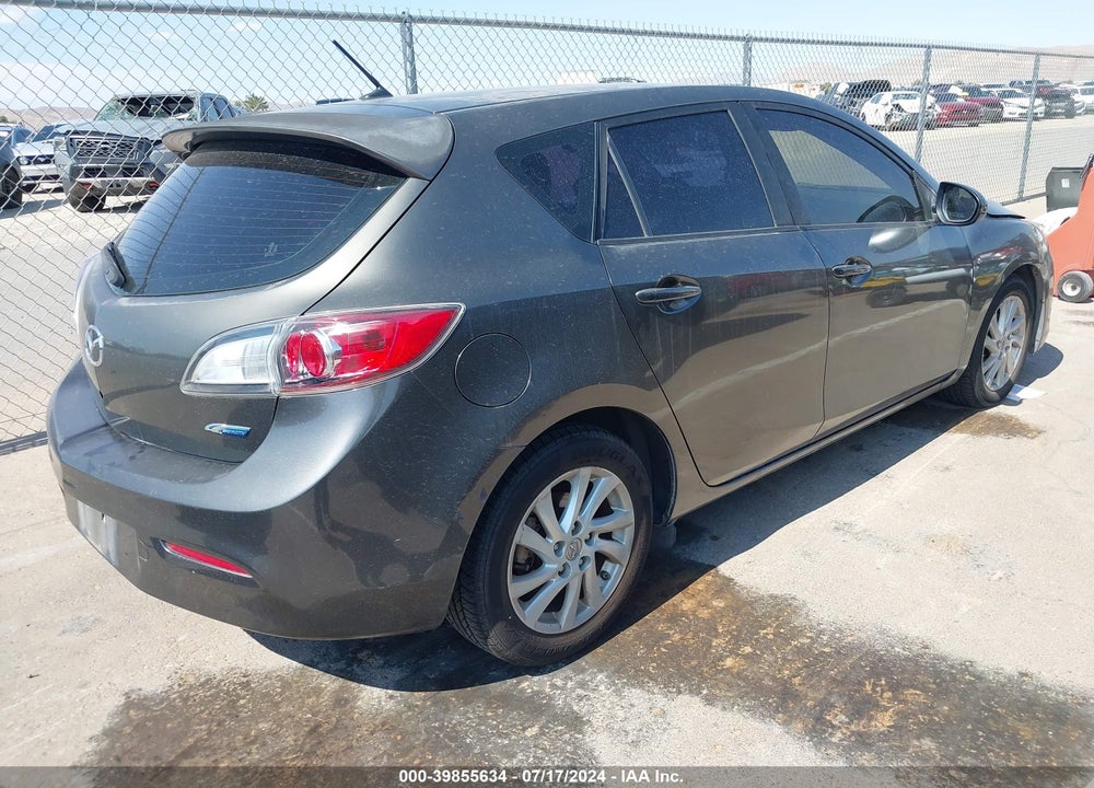 2012 MAZDA 3 I GRAND TOURING VIN: JM1BL1M74C1594572