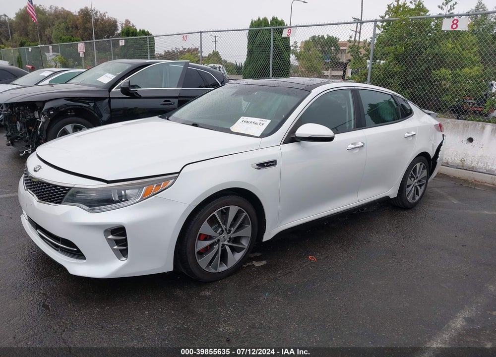 2016 KIA OPTIMA SX TURBO VIN: 5XXGW4L29GG079033