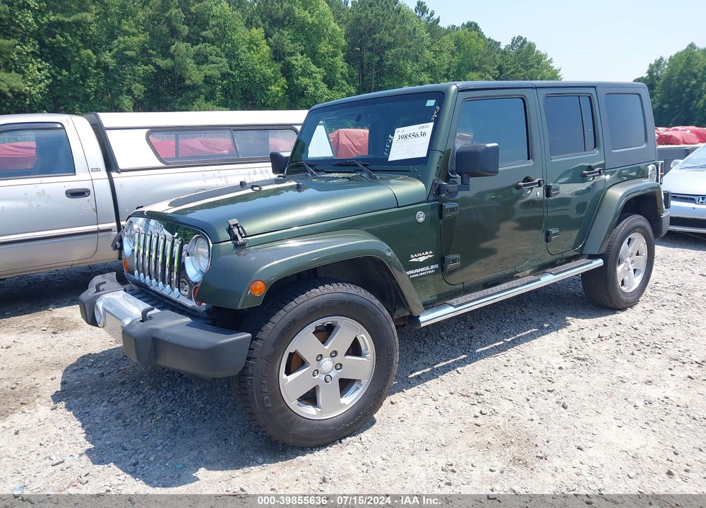 2008 JEEP WRANGLER UNLIMITED SAHARA VIN: 1J4GA59178L638965