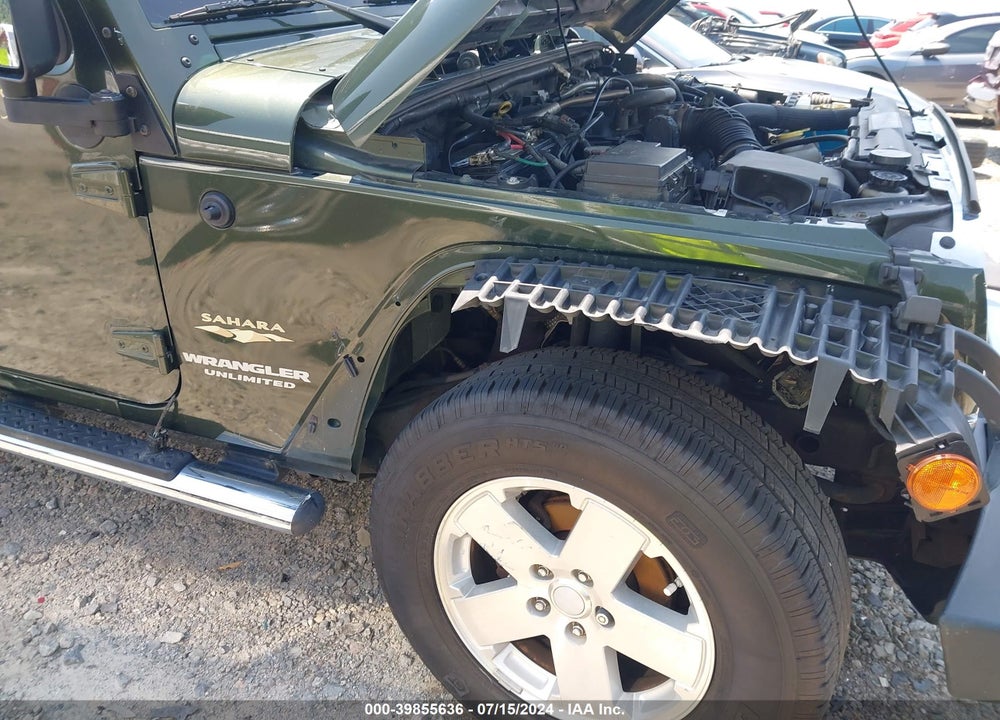2008 JEEP WRANGLER UNLIMITED SAHARA VIN: 1J4GA59178L638965