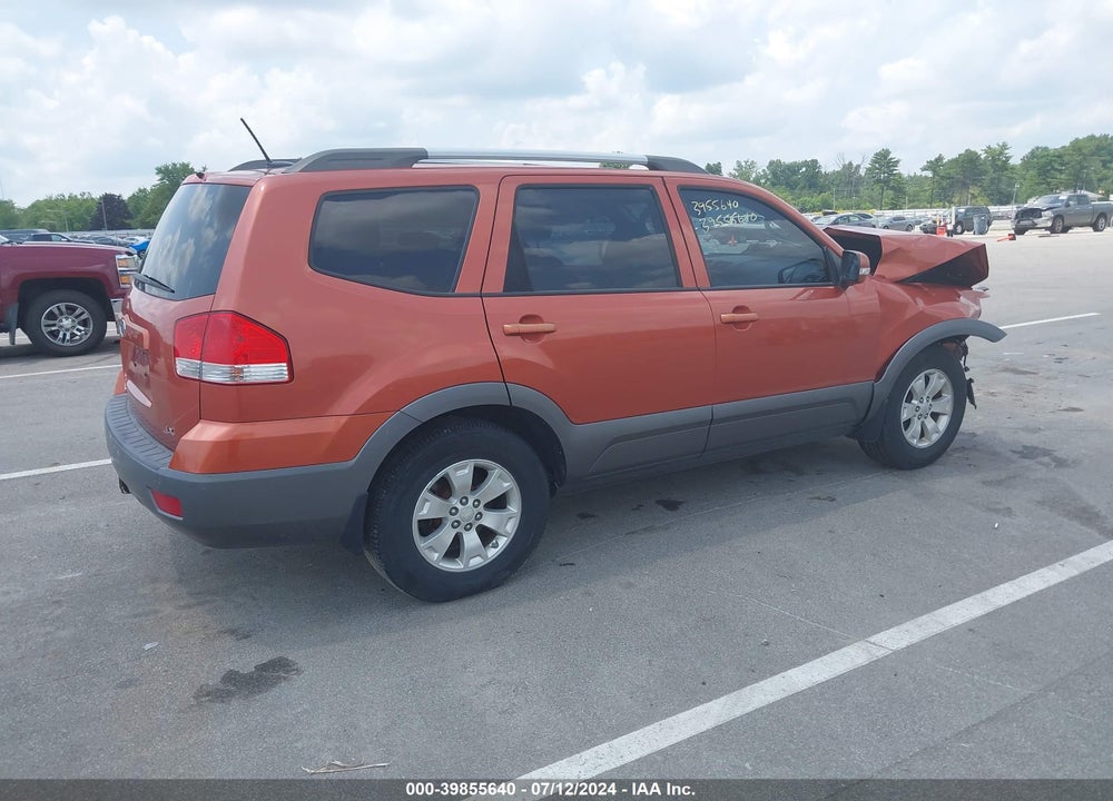 2008 KIA BORREGO VIN: KNDJH741385009542