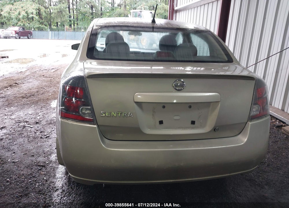 2008 NISSAN SENTRA 2.0 S VIN: 3N1AB61E68L663389