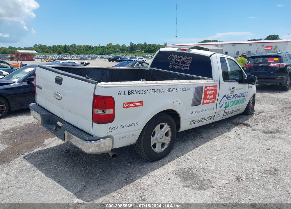 2004 FORD F-150 STX/XL/XLT VIN: 1FTRF12W34NB89510