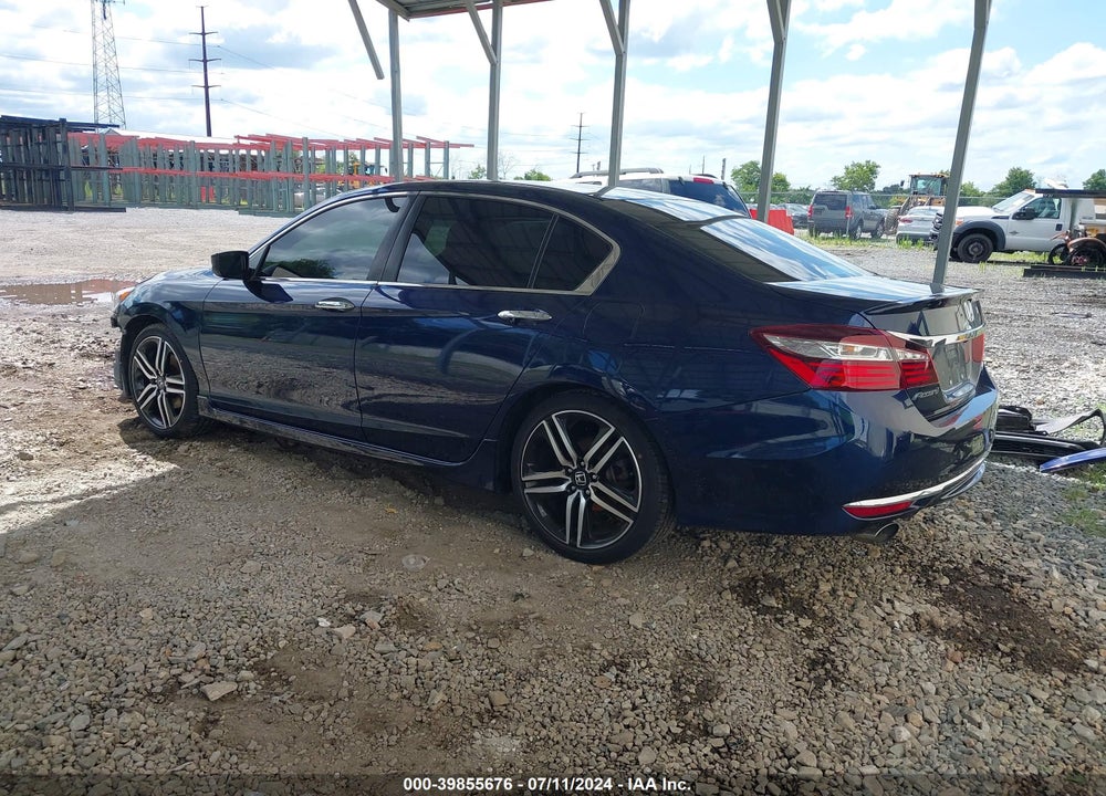 2017 HONDA ACCORD SPORT VIN: 1HGCR2F57HA282162
