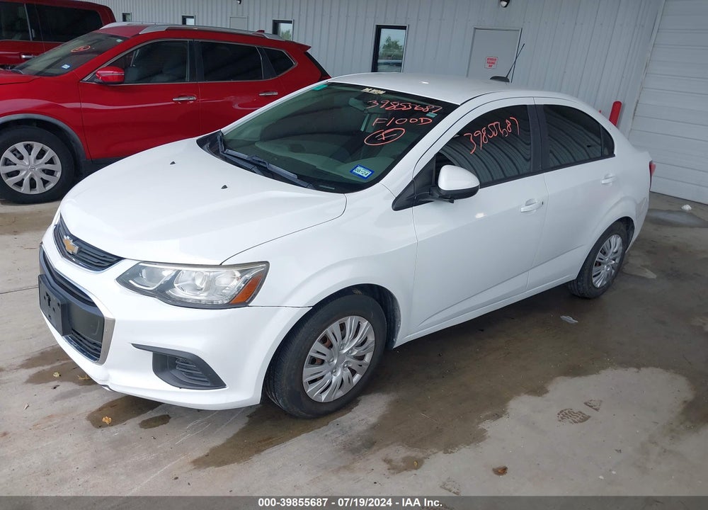 2017 CHEVROLET SONIC LS AUTO VIN: 1G1JB5SH9H4176010