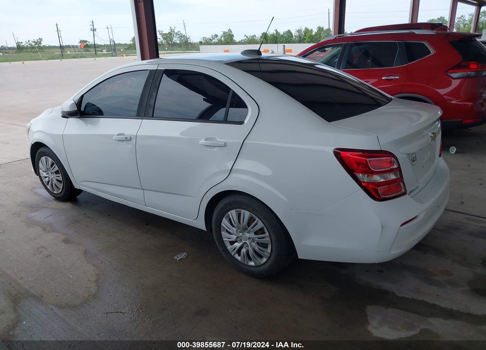 2017 CHEVROLET SONIC LS AUTO VIN: 1G1JB5SH9H4176010