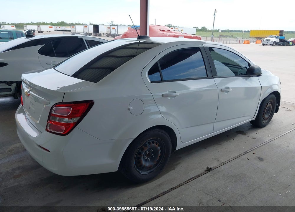2017 CHEVROLET SONIC LS AUTO VIN: 1G1JB5SH9H4176010