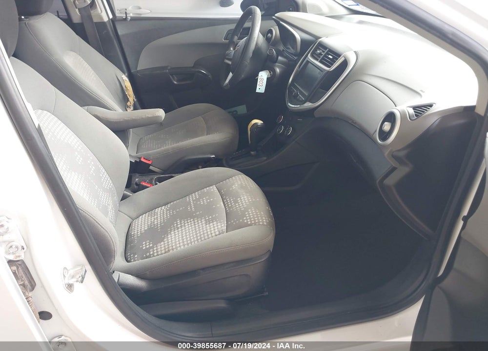 2017 CHEVROLET SONIC LS AUTO VIN: 1G1JB5SH9H4176010