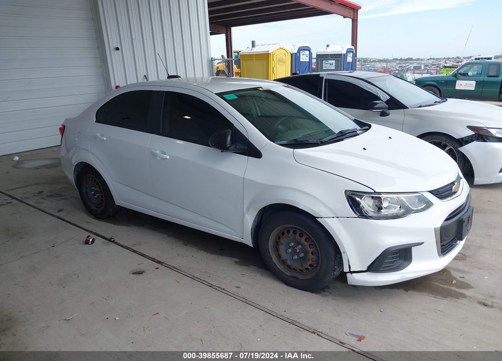 2017 CHEVROLET SONIC LS AUTO VIN: 1G1JB5SH9H4176010