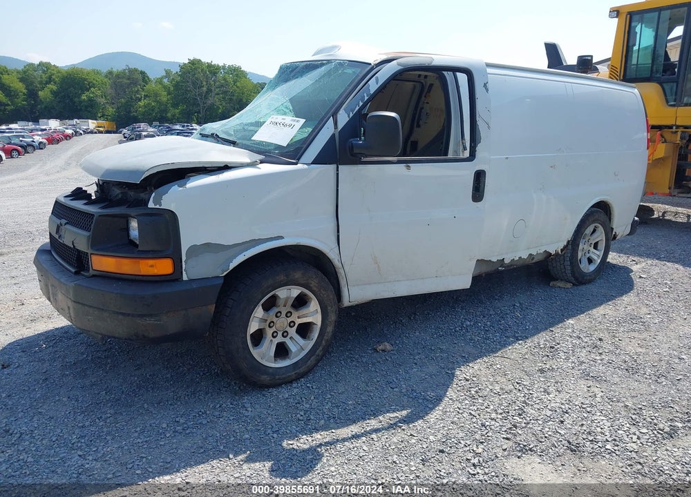 2007 CHEVROLET EXPRESS WORK VAN VIN: 1GCFG15XX71150851