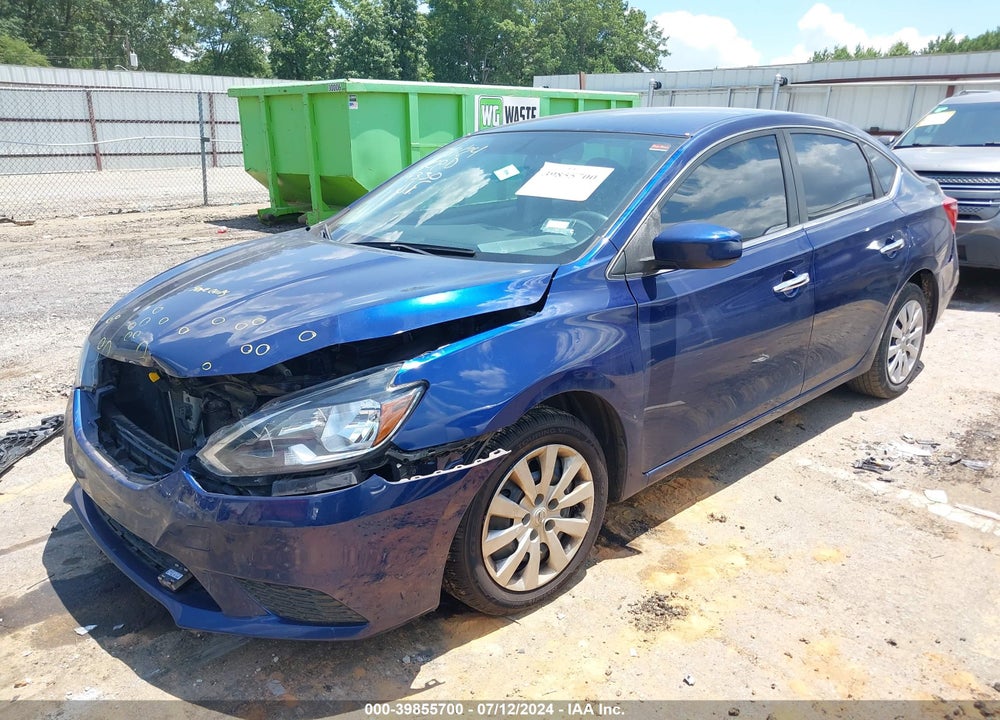 2019 NISSAN SENTRA VIN: 3N1AB7APXKY294330