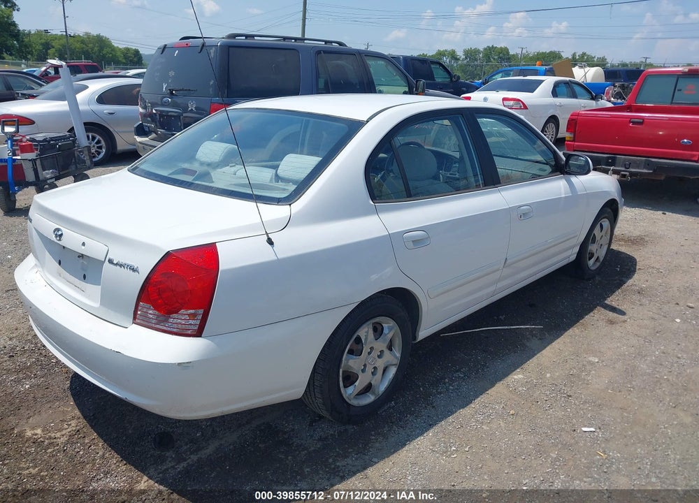 2006 HYUNDAI ELANTRA GLS/LIMITED VIN: KMHDN46D16U240854