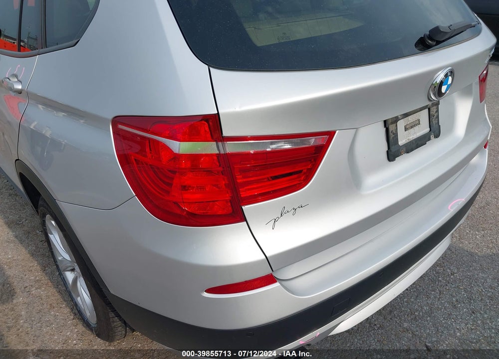 2013 BMW X3 XDRIVE28I VIN: 5UXWX9C56D0D07181