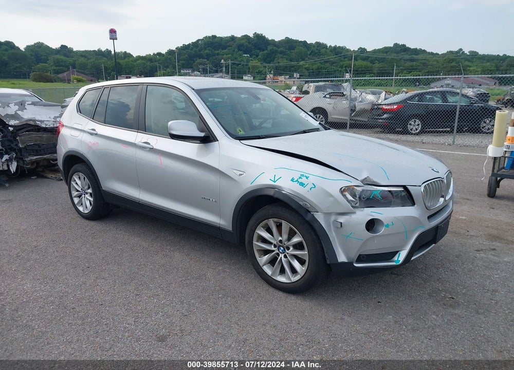 2013 BMW X3 XDRIVE28I VIN: 5UXWX9C56D0D07181