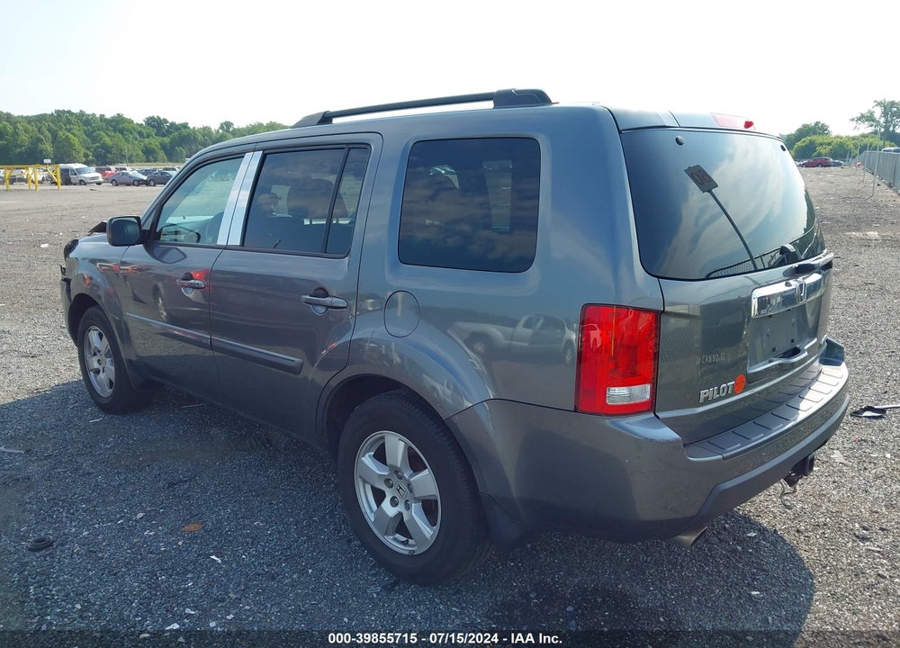 2010 HONDA PILOT EX-L VIN: 5FNYF4H59AB038905