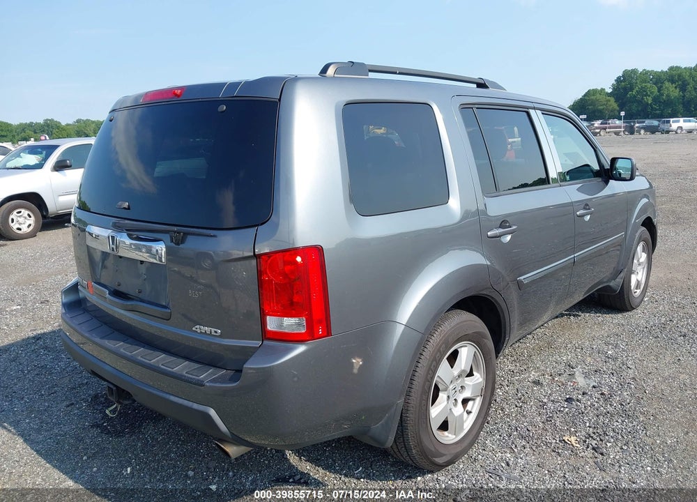 2010 HONDA PILOT EX-L VIN: 5FNYF4H59AB038905