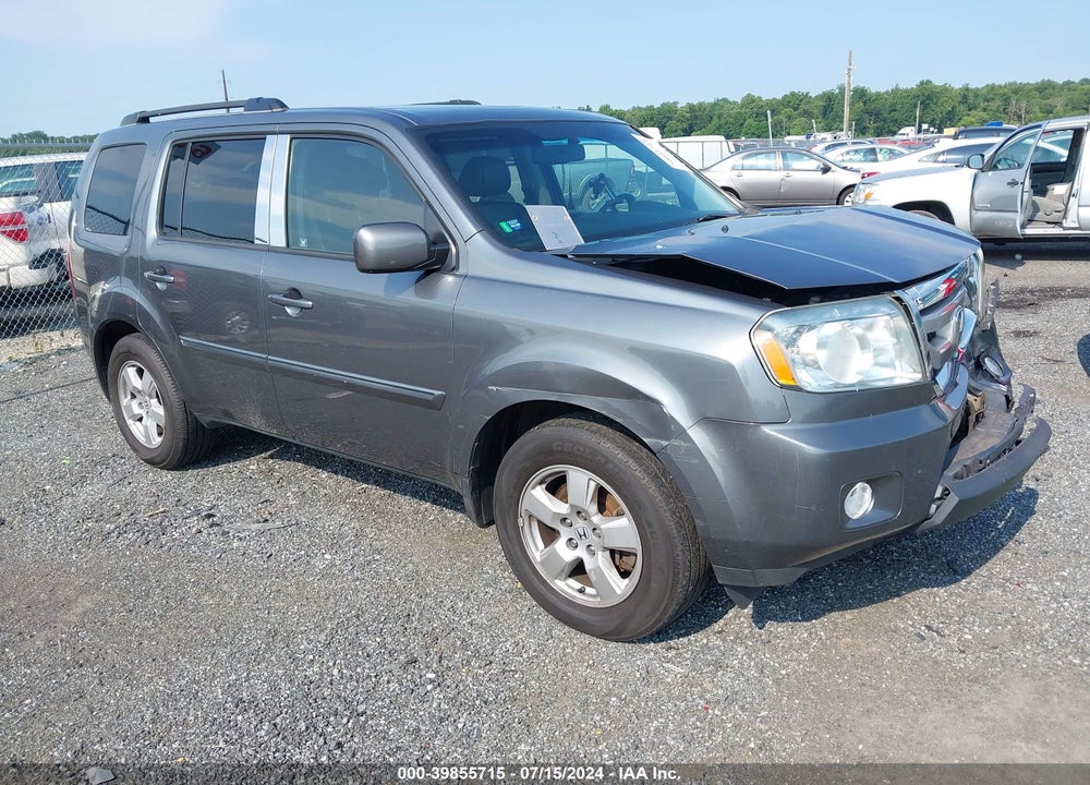 2010 HONDA PILOT EX-L VIN: 5FNYF4H59AB038905