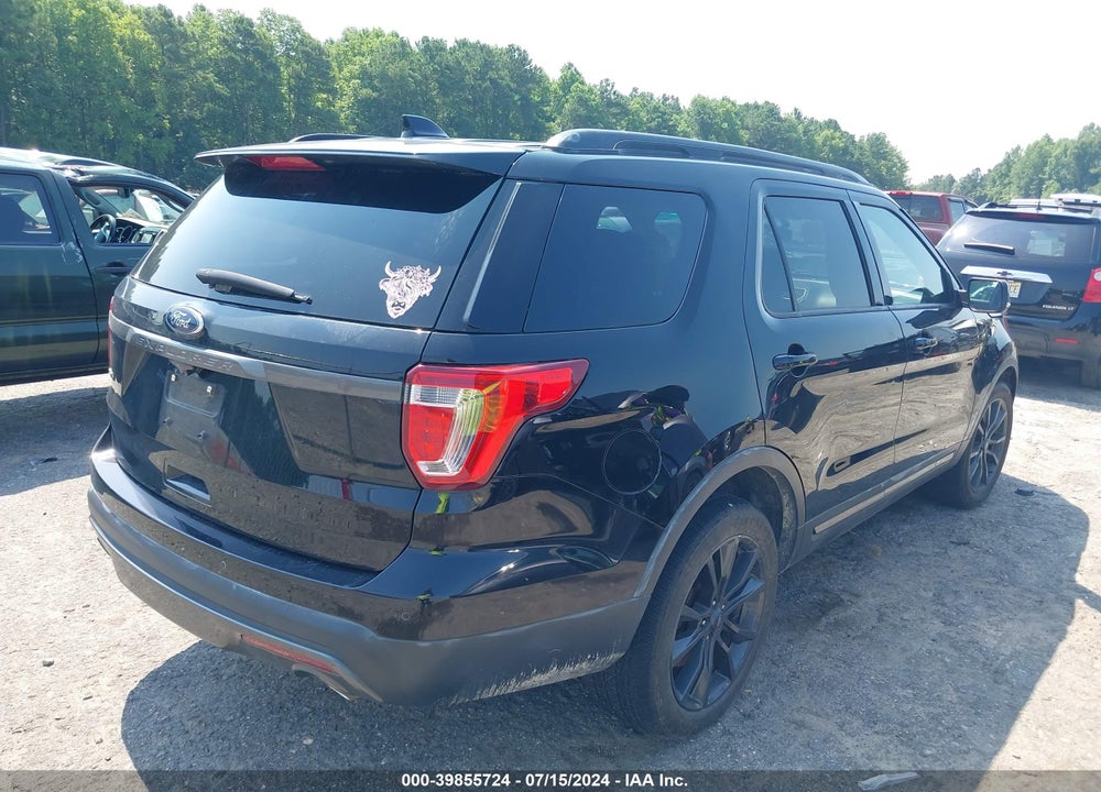 2017 FORD EXPLORER XLT VIN: 1FM5K7D84HGA25765