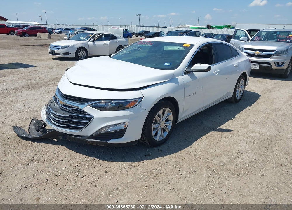 2020 CHEVROLET MALIBU FWD LT VIN: 1G1ZD5STXLF054626